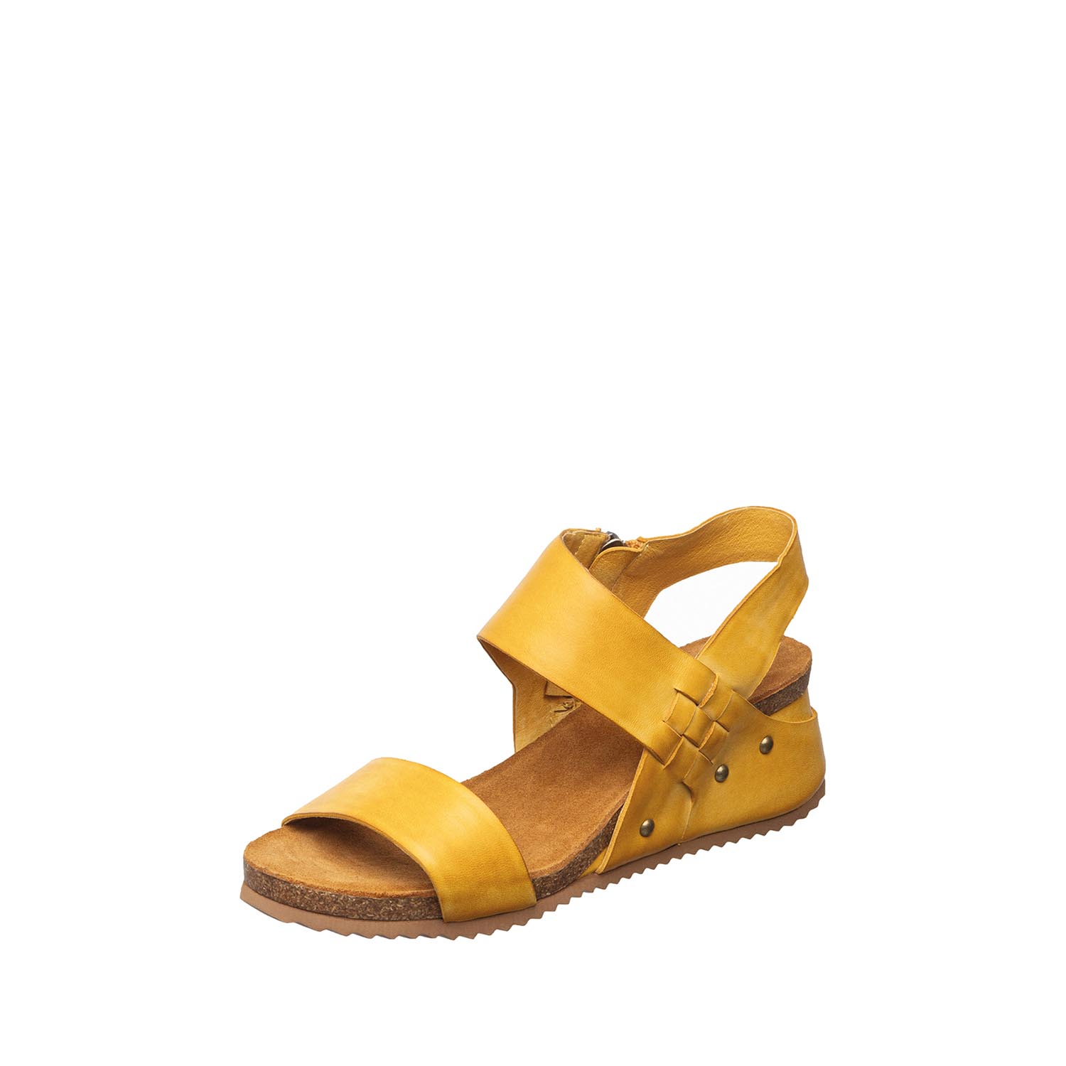 womens leather wedge sandals ankle strap summer comfort by Antelope Shoes