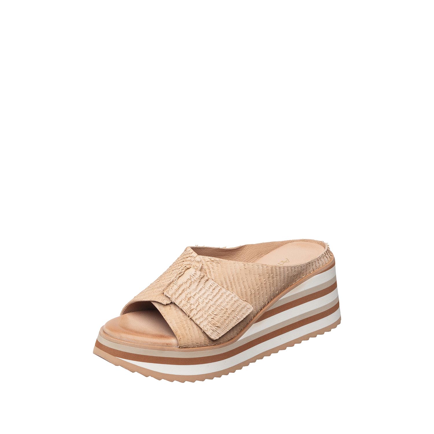 womens woven platform wedge slides comfort summer by Antelope