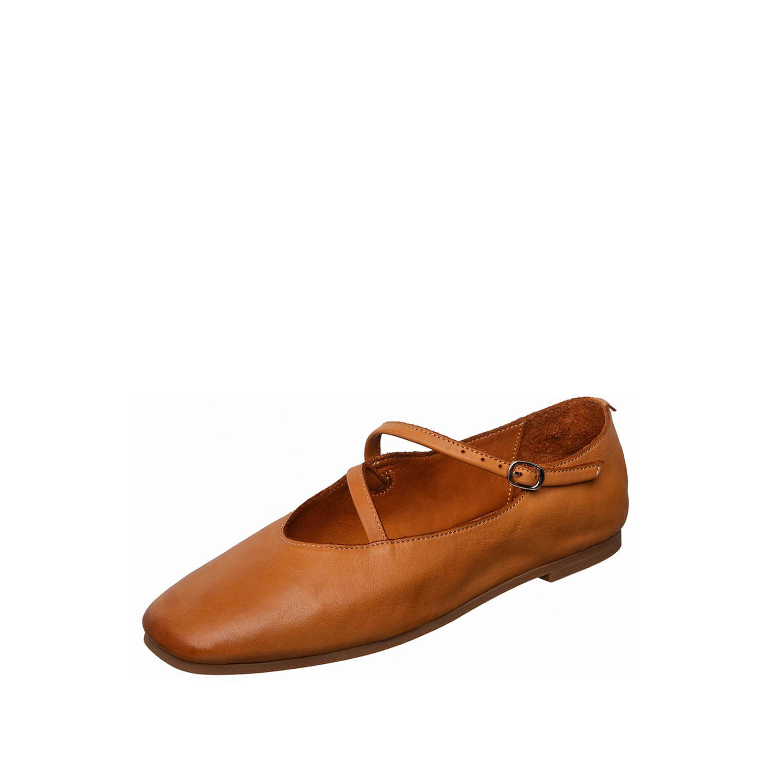 mary jane ballet flats leather strap by antelope
