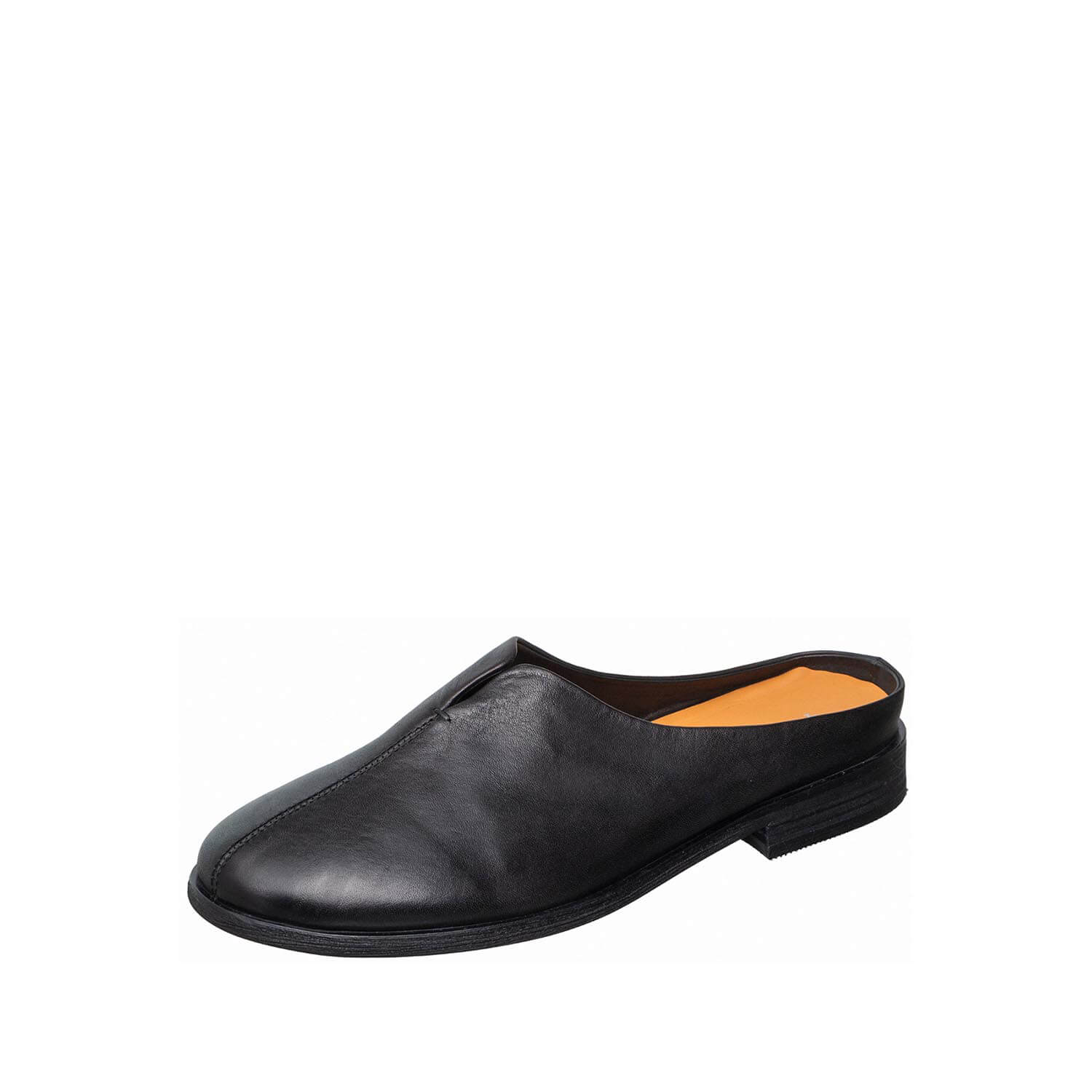 classic leather mule flats slip on by antelope