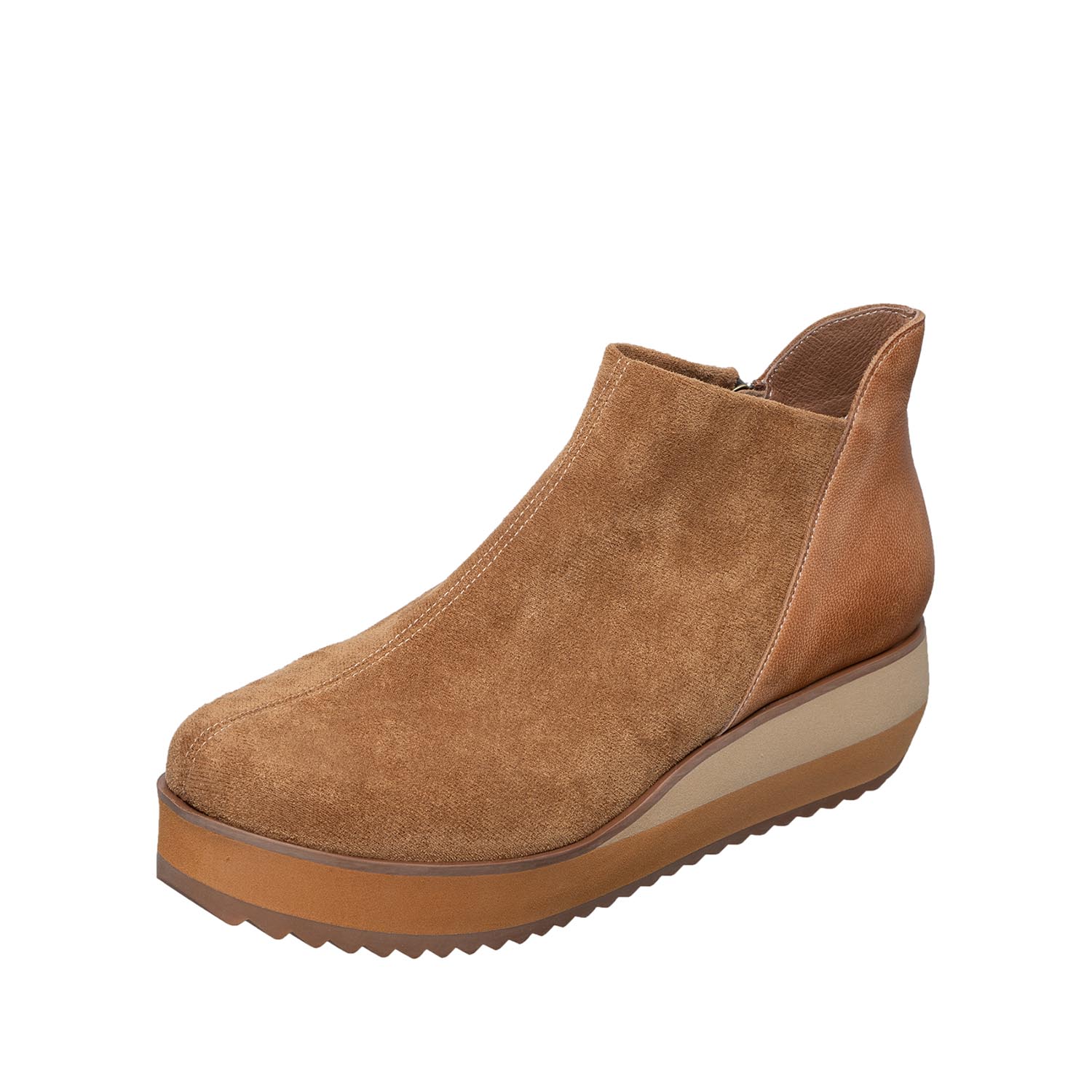 Antelope M53 Jojo Suede Platform Wedge Ankle Booties Black Friday Sale - Women's Comfortable Boots Handcrafted Quality Premium Suede