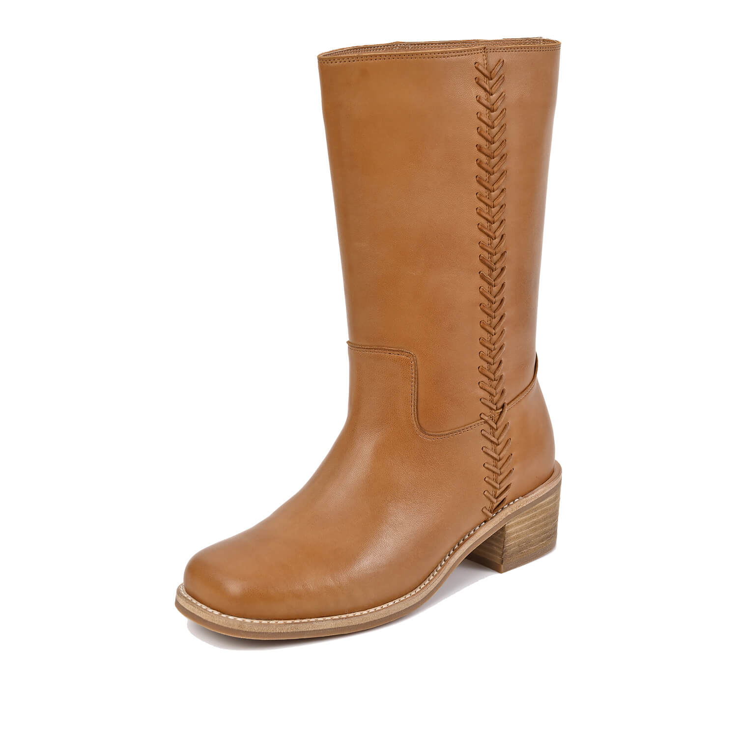 tall leather boots for women by Antelope