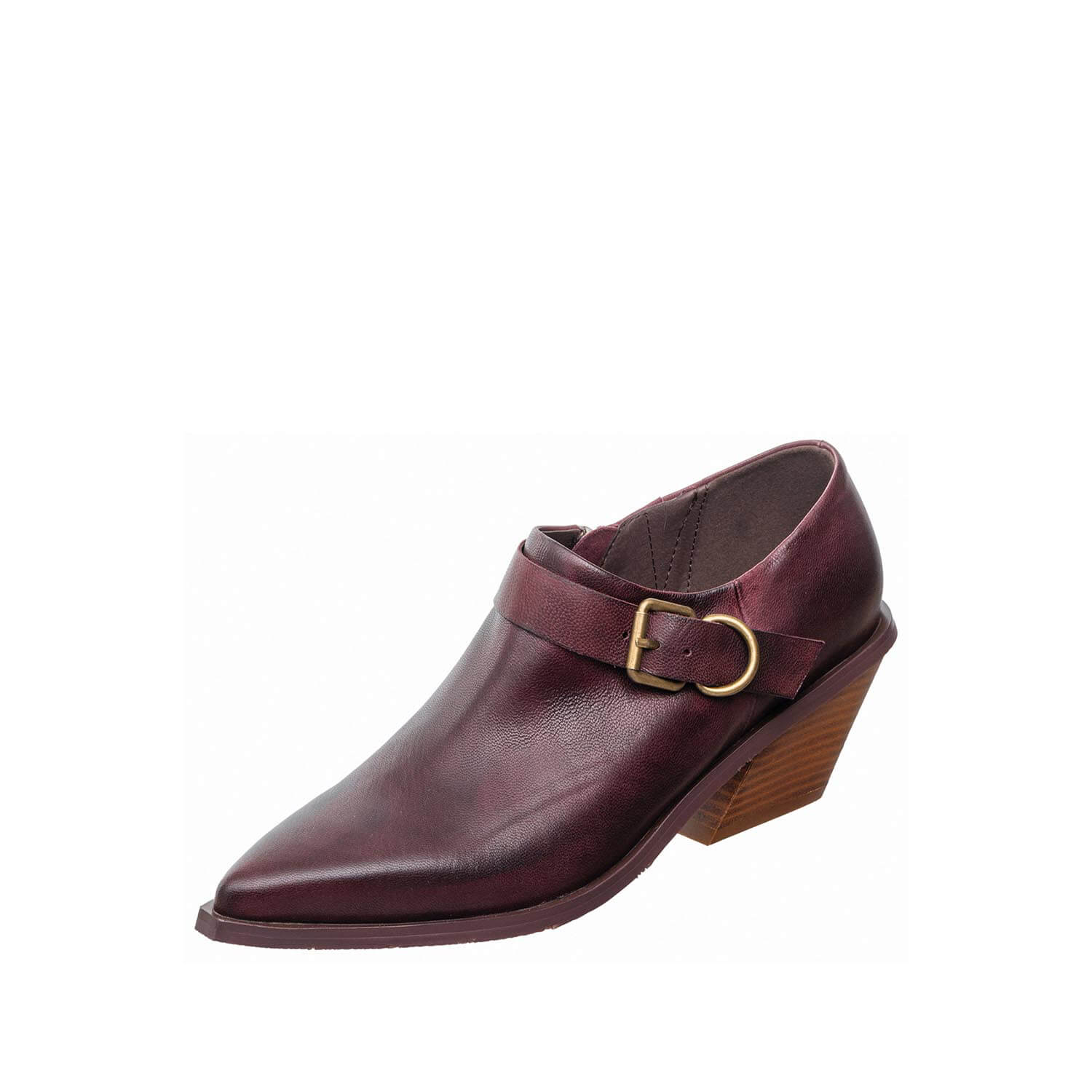 western ankle boots buckle block heel by antelope